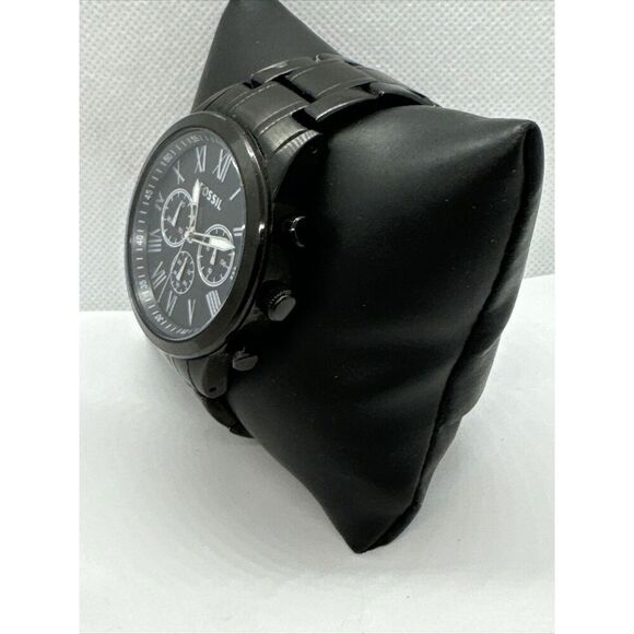 Fossil Small Flyn BQ1743 Men's Black Stainless Steel Analog Dial Watch JNA359 - Picture 2 of 11